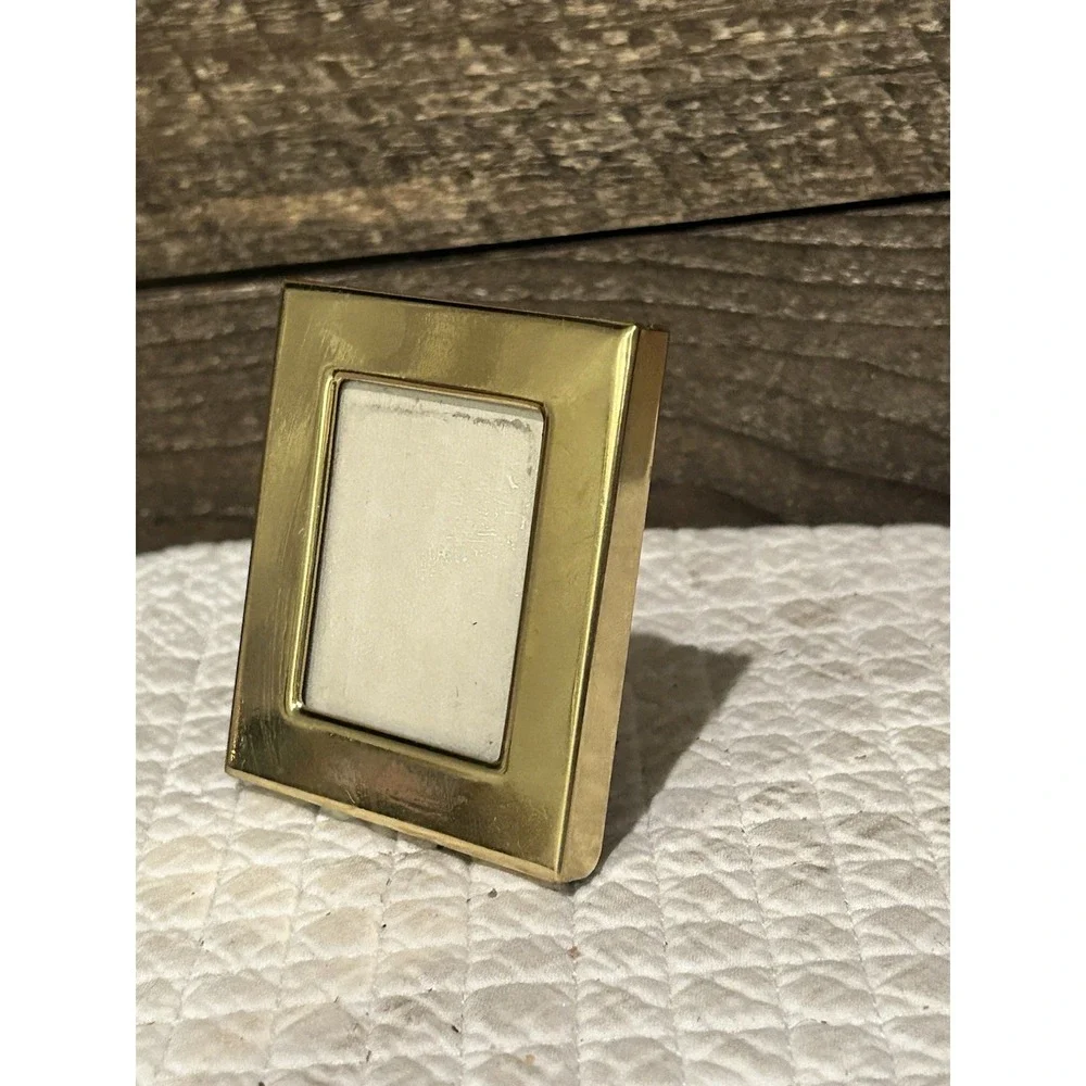 Brass Picture Frame Vintage‎ Tabletop 3.5 x 5 Inches